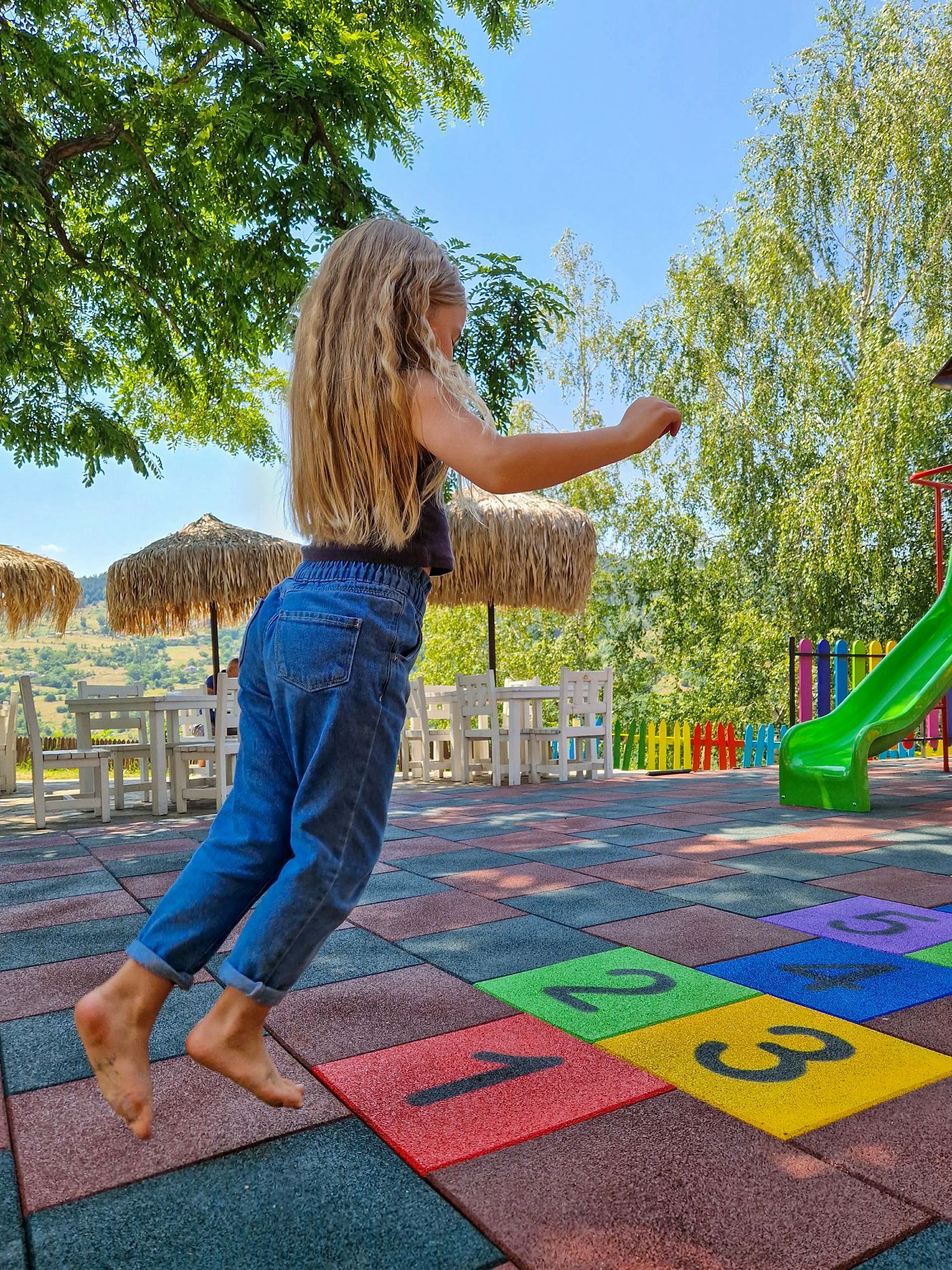 Детска площадка — Хотелски комплекс Планински изглед, Източни Родопи